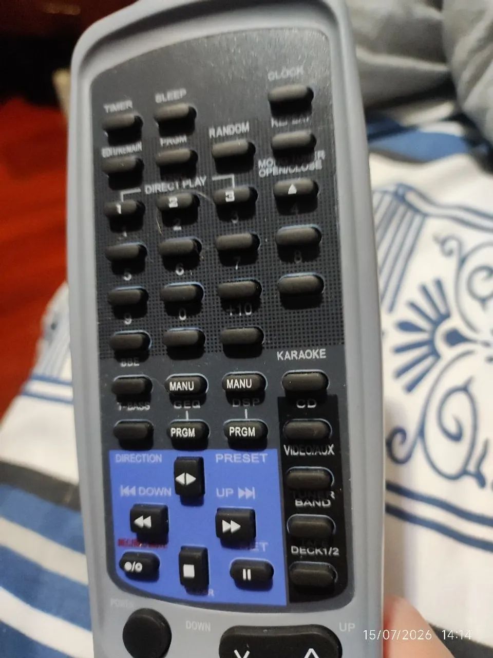 controle para micro system AIWA  - Foto 2