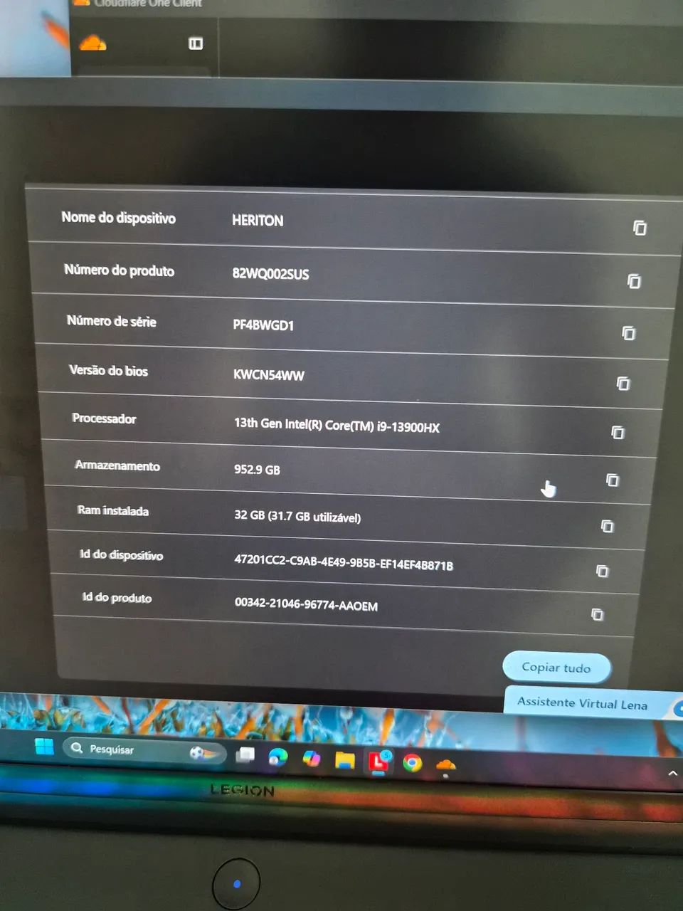 Legion i7 PRO RTX4080 - Foto 3