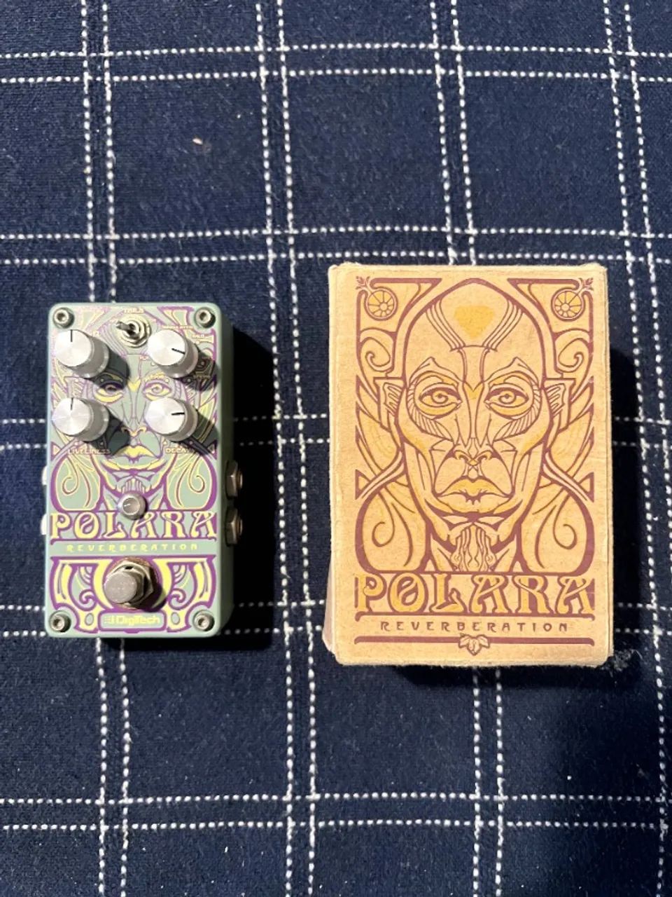 Pedal de Reverb Digitech Polara
