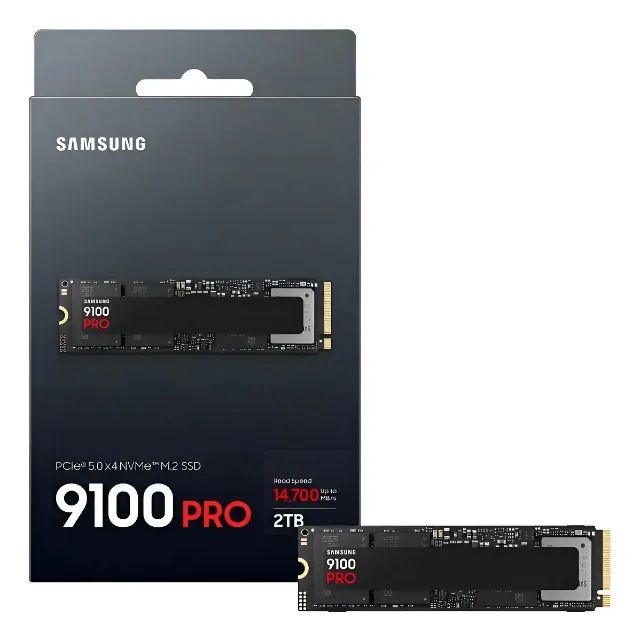 Novo Ssd Samsung 9100 pro 2TB gen5 m2 Garantia