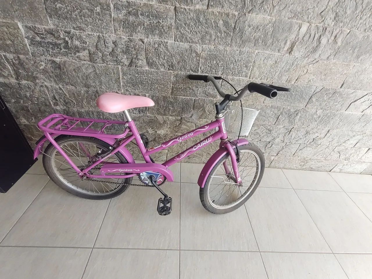 Bicicleta aro20 infantil feminina - Foto 4