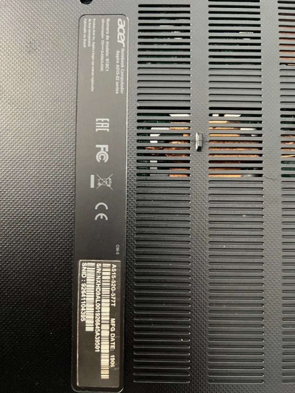 NoteBook Acer Aspire 5 - para desarme - Foto 5