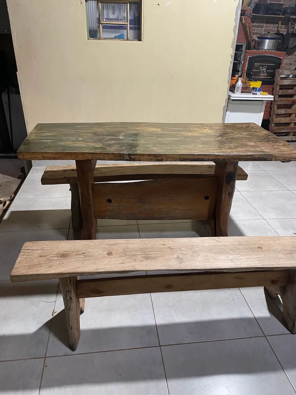 Mesa madeira - Foto 5