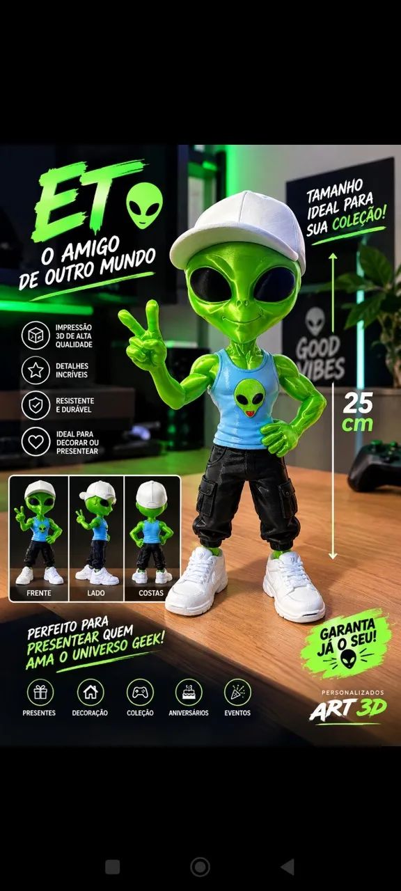 Art 3D | Personalizados, Bonecos e Decoração em 3D - Foto 2