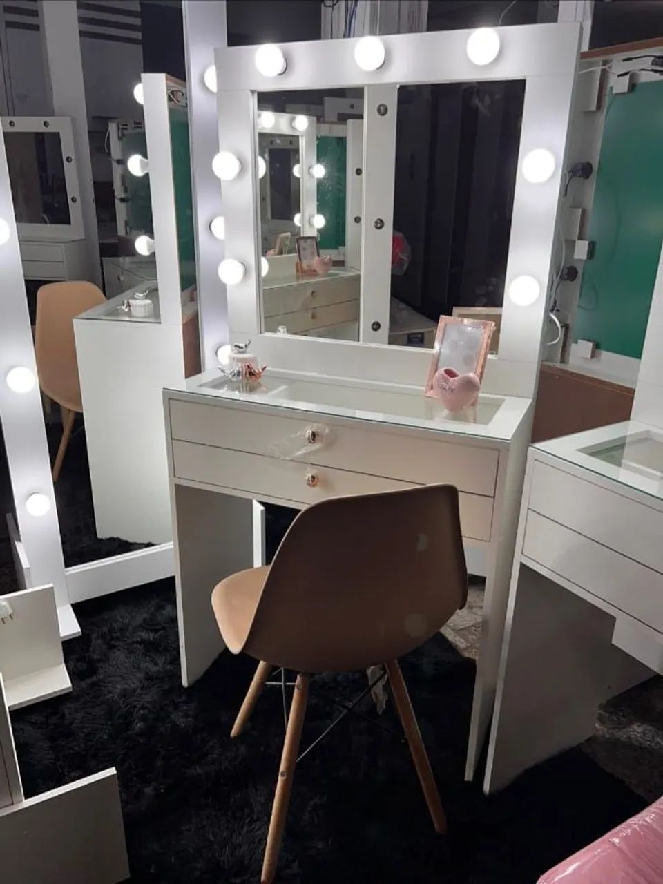 Penteadeira 2 gavetas - Foto 4