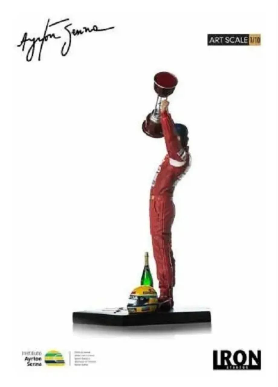 Iron Studios 1/10 Estatua Japão 1988 Campeão Ayrton Senna