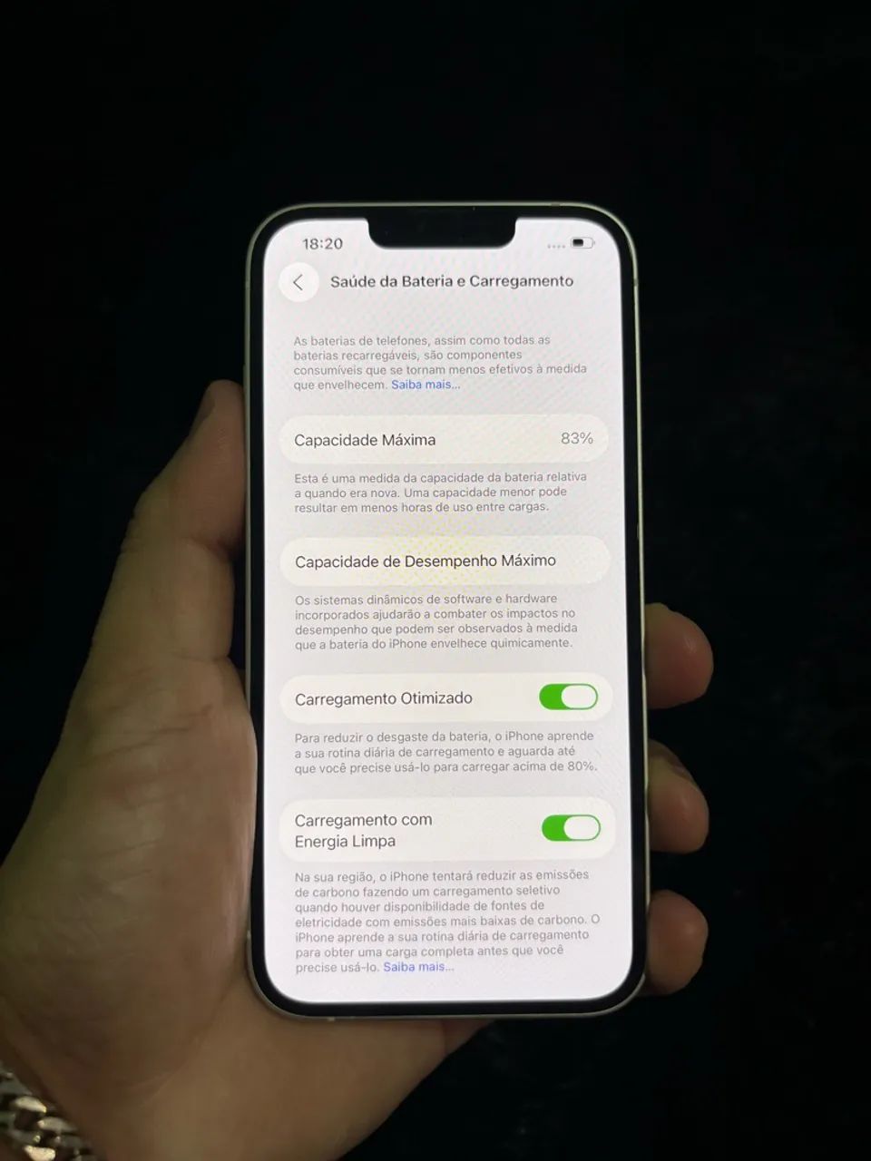 iPhone 14 128GB | sem detalhes | bateria 83% ? - Foto 3