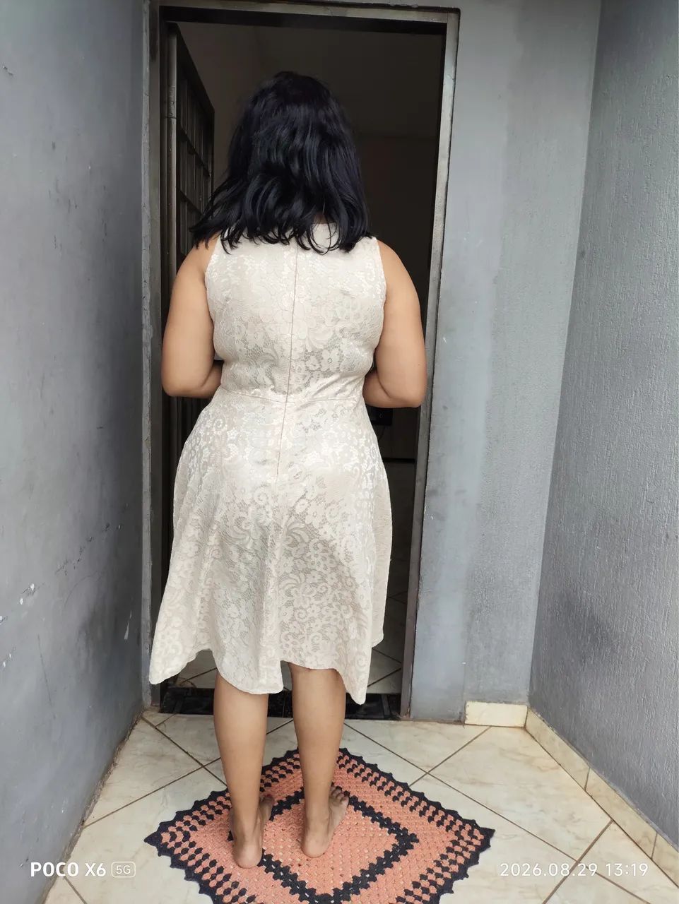 Vestido pérola de renda - Foto 2