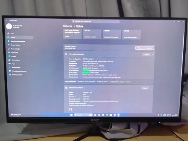 computador pc gamer Raizer 5 5600g - Foto 2