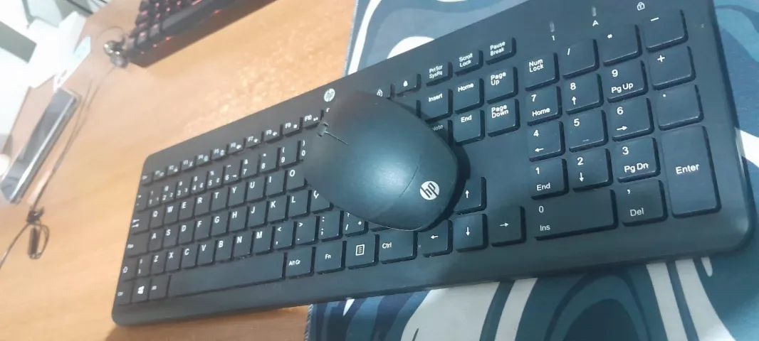 Teclado e mouse da HP sem fio - Foto 4