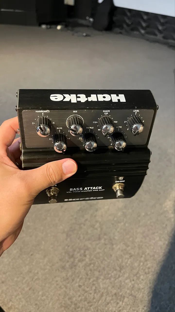Pedal Hartke Bass Attack - Instrumentos musicais - Jardim América
