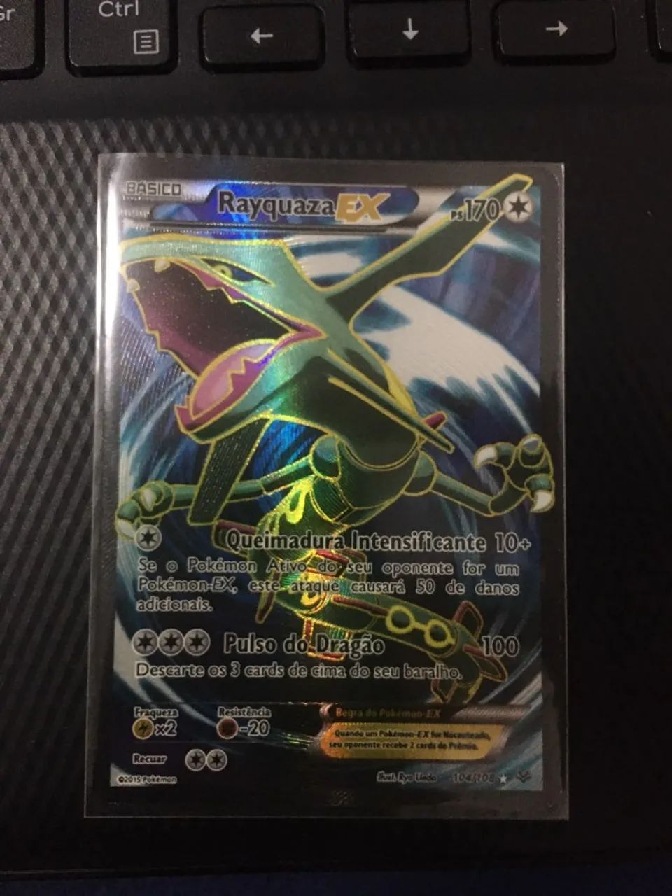 Rayquaza EX full art 104/108