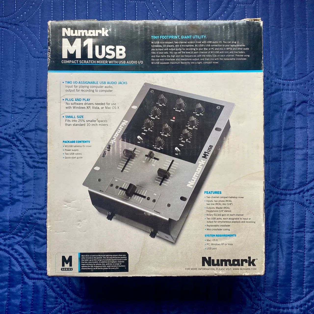 Mixer DJ Numark M1 USB 