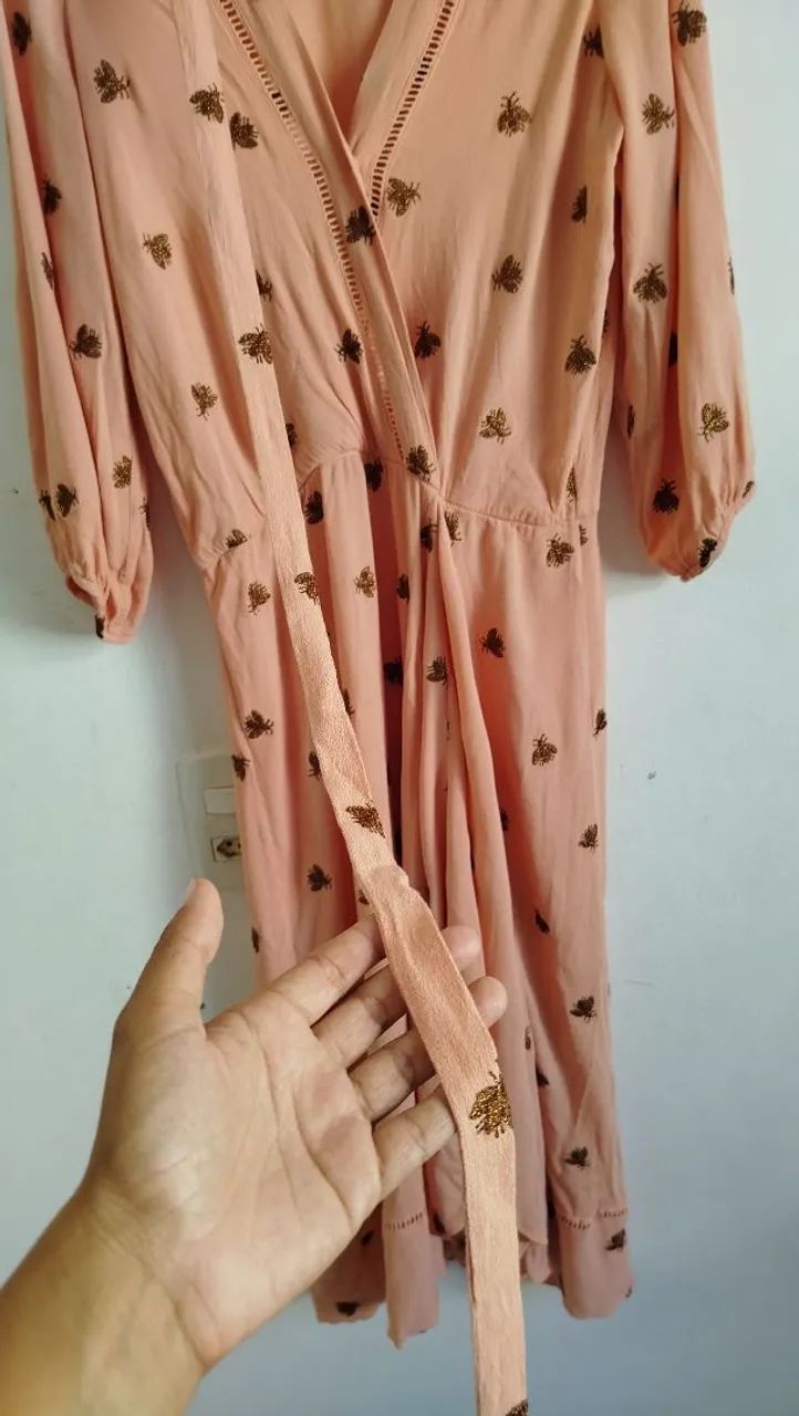 Vestido boho tamanho 40 - Foto 5