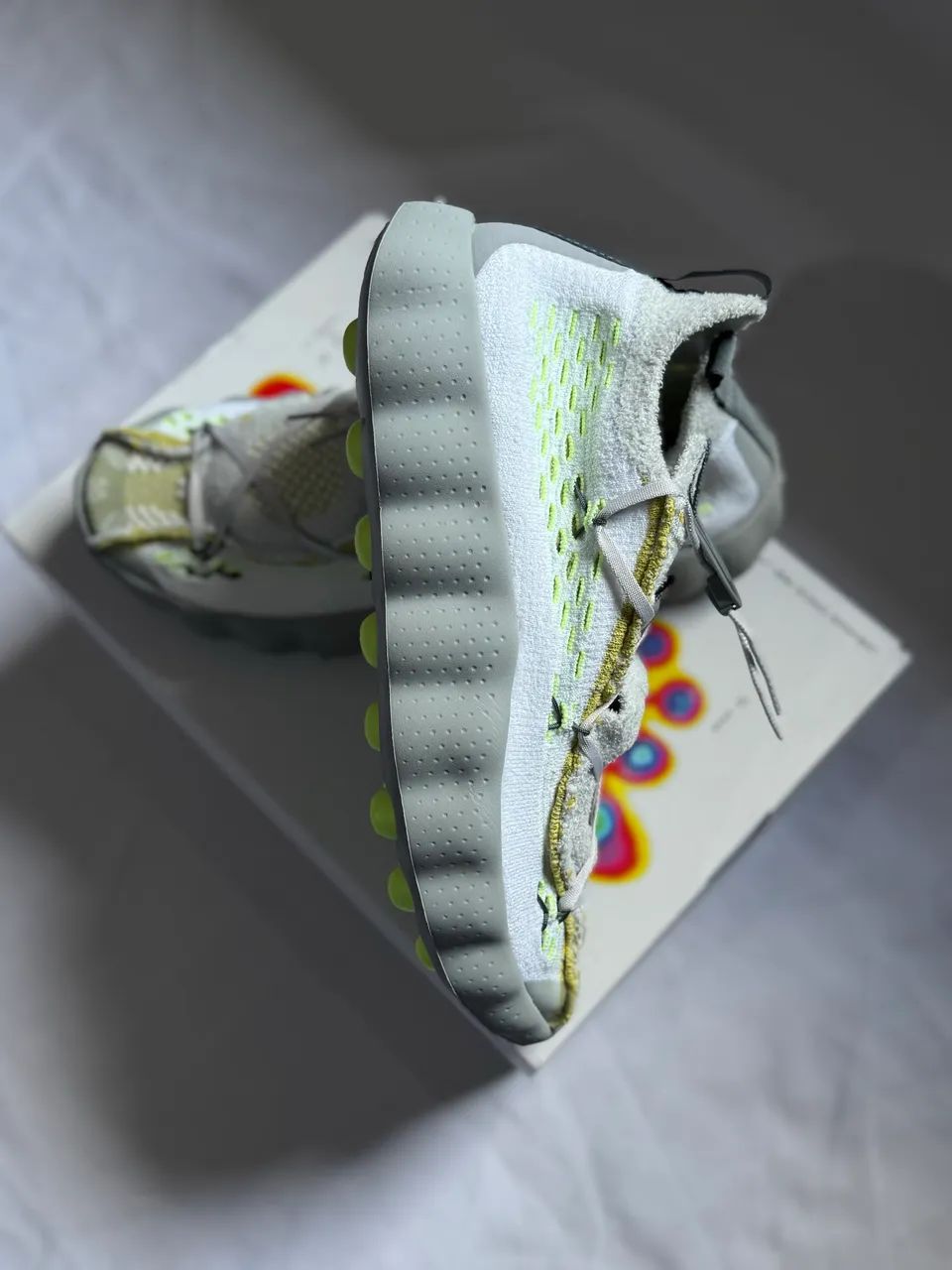 Nike Mind 002 Flyknit Barely Volt Wolf Grey (42) - Foto 3
