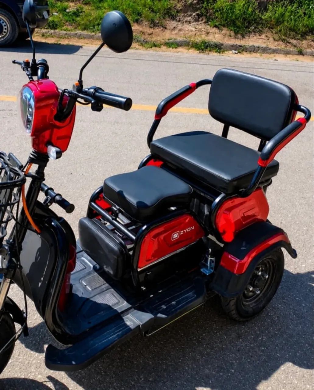 Triciculo elétrico Zyon 600w - Foto 2