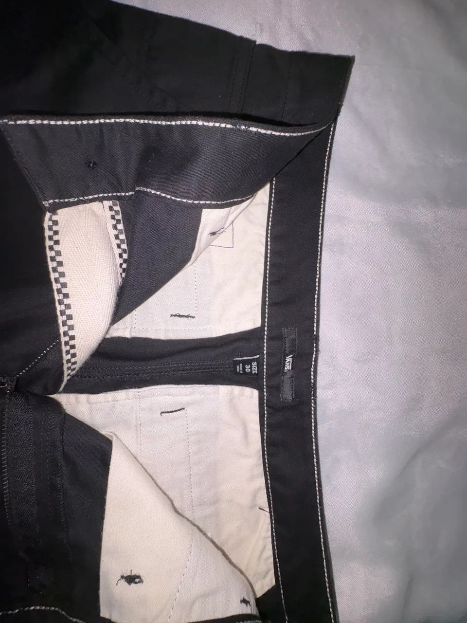 Calça Vans Authentic Chino Slim Black - Foto 3