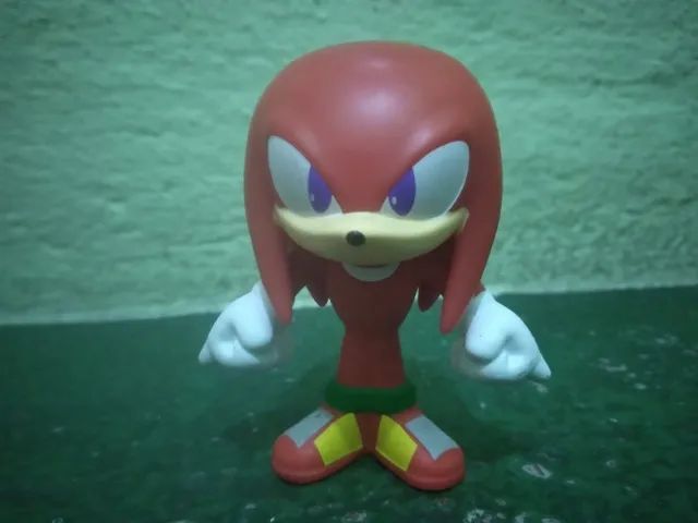 Boneco knuckles (Sonic The Hedgehog)