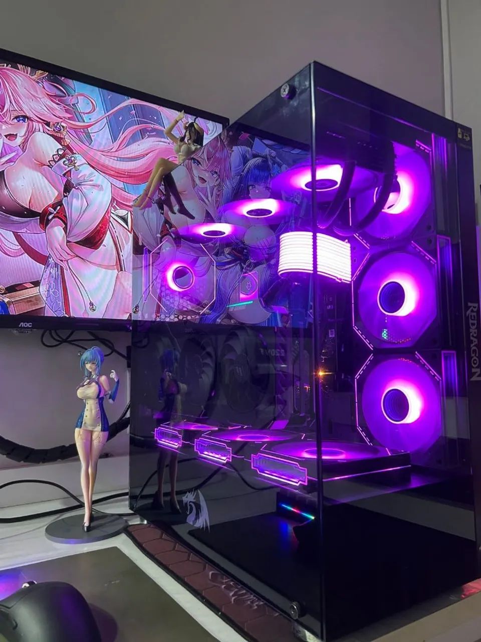 Pc gamer branco Intel forte  - Foto 5