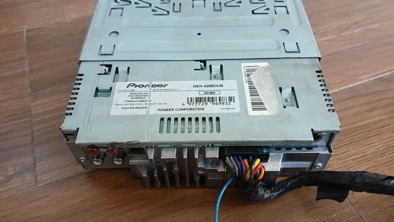 Rádio veicular Pioneer com Cd USB e P2 - Foto 4