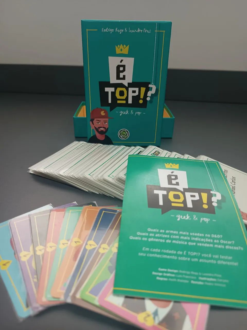 Jogo de Tabuleiro É Top!? Geek & Pop - Foto 4