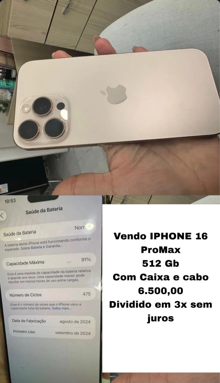 iPhone 16 pro Max 512 gb