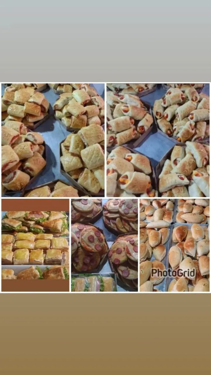 Salgado na promoção