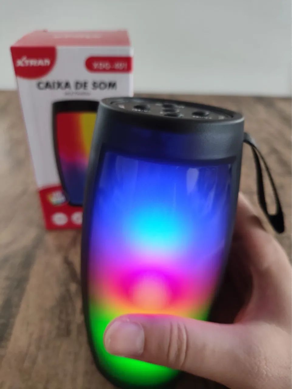 Caixinha de som XTRED com RGB - Foto 4