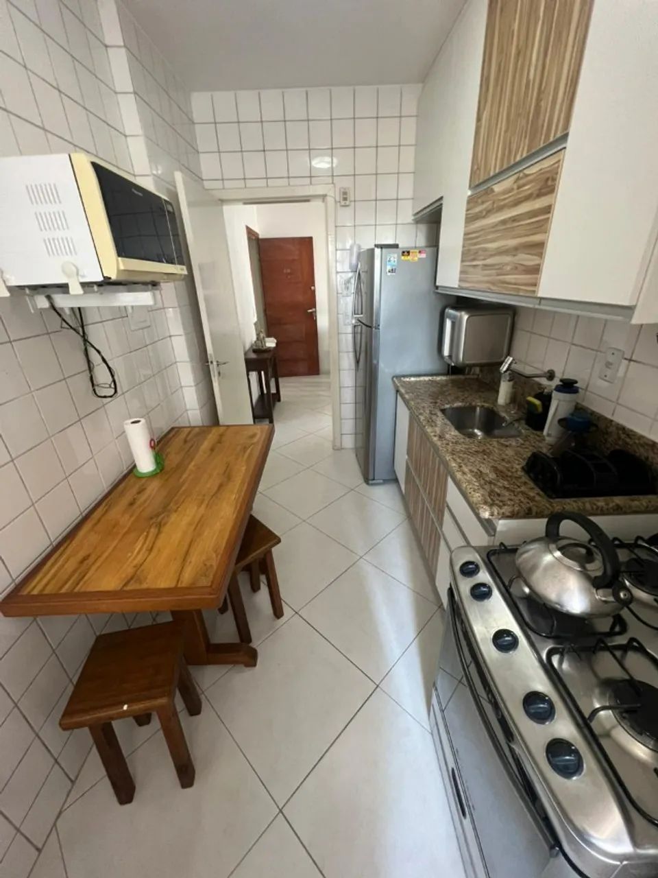 Apt 2 quartos na quadra do mar - Foto 6