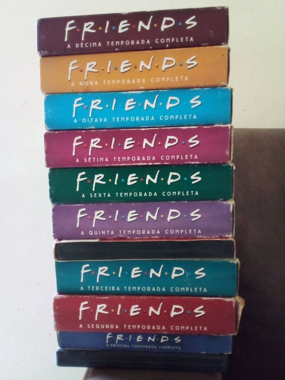 COLEÇÃO DVDs SÉRIE FRIENDS 10 TEMPORADAS COMPLETAS