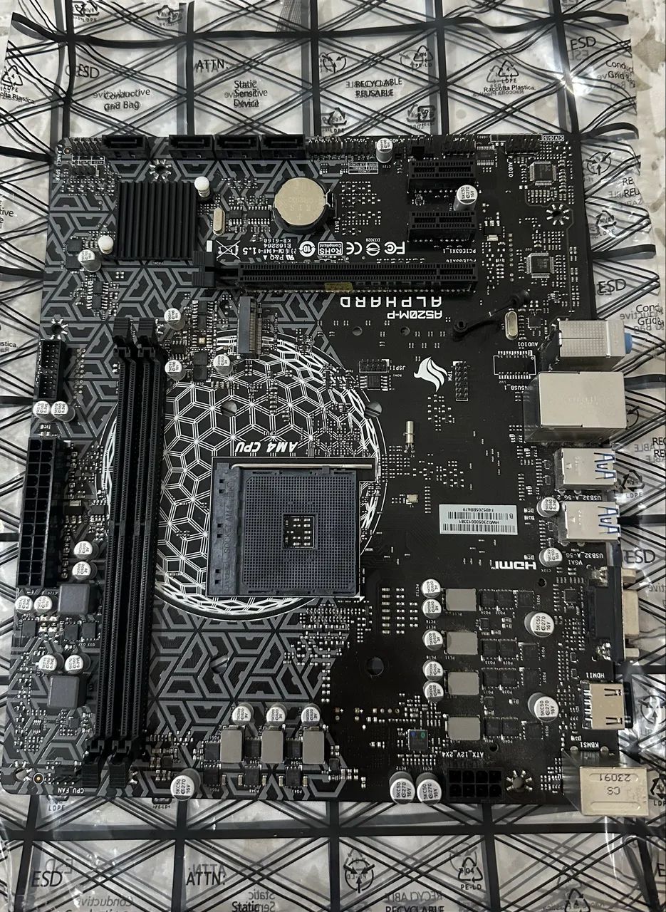 Placa-mãe Pichau Alphard A520M-P AM4 DDR4 - Foto 2