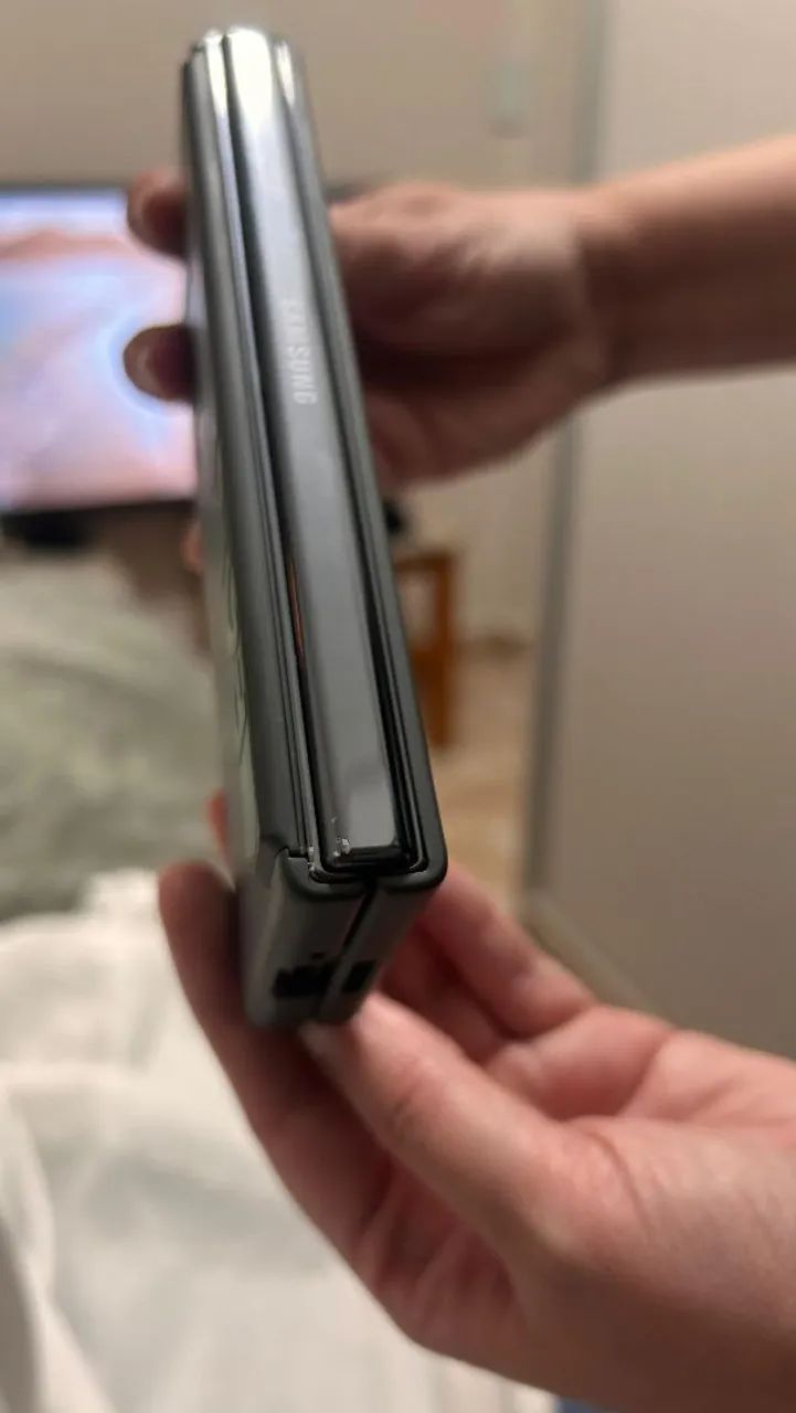 Z fold 5 512gb Samsung com caixa, carregador e NF troco pelo Z fold 6 - Foto 5