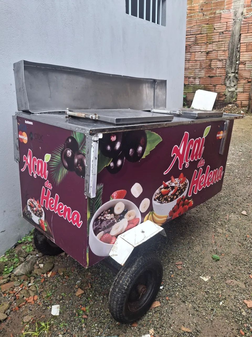 Carrinho de açai 