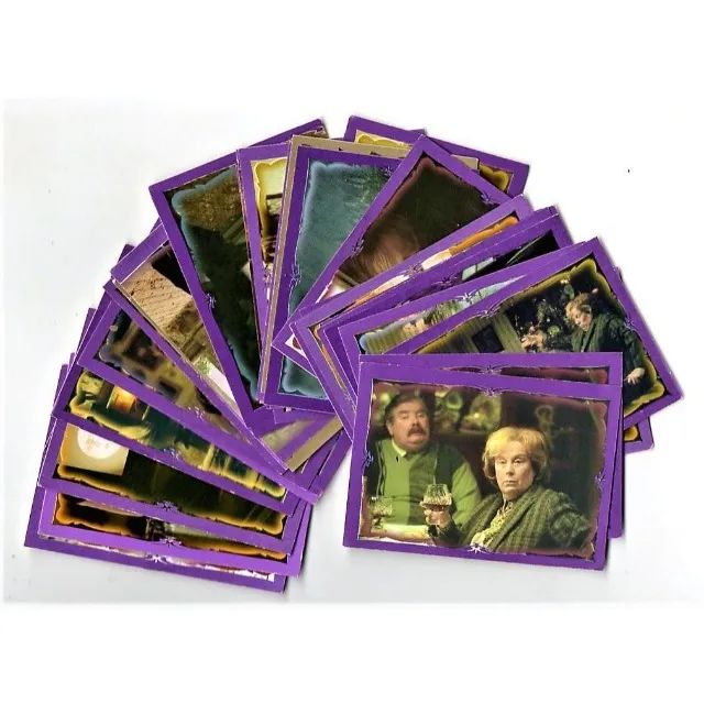 5 Figurinhas do Álbum Harry Potter e o Prisioneiro de Azkaban