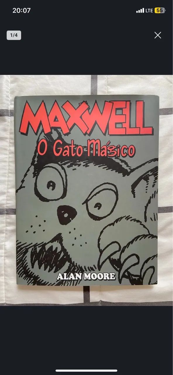 Maxwell O gato mágico HQ