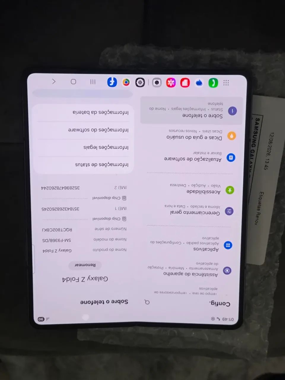 Samsung z fold 4 5g 256gb perfeito  - Foto 4