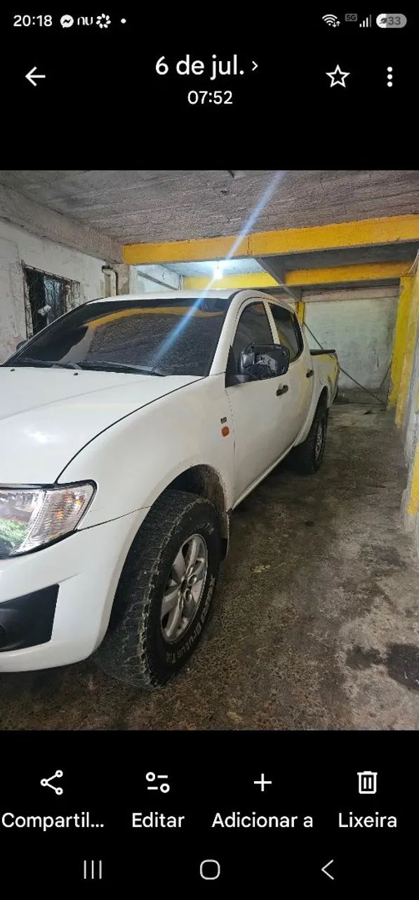 Mitsubishi L200 Triton GL 3.2 CD TB Int. Dies. Mec. 2018 - Foto 5
