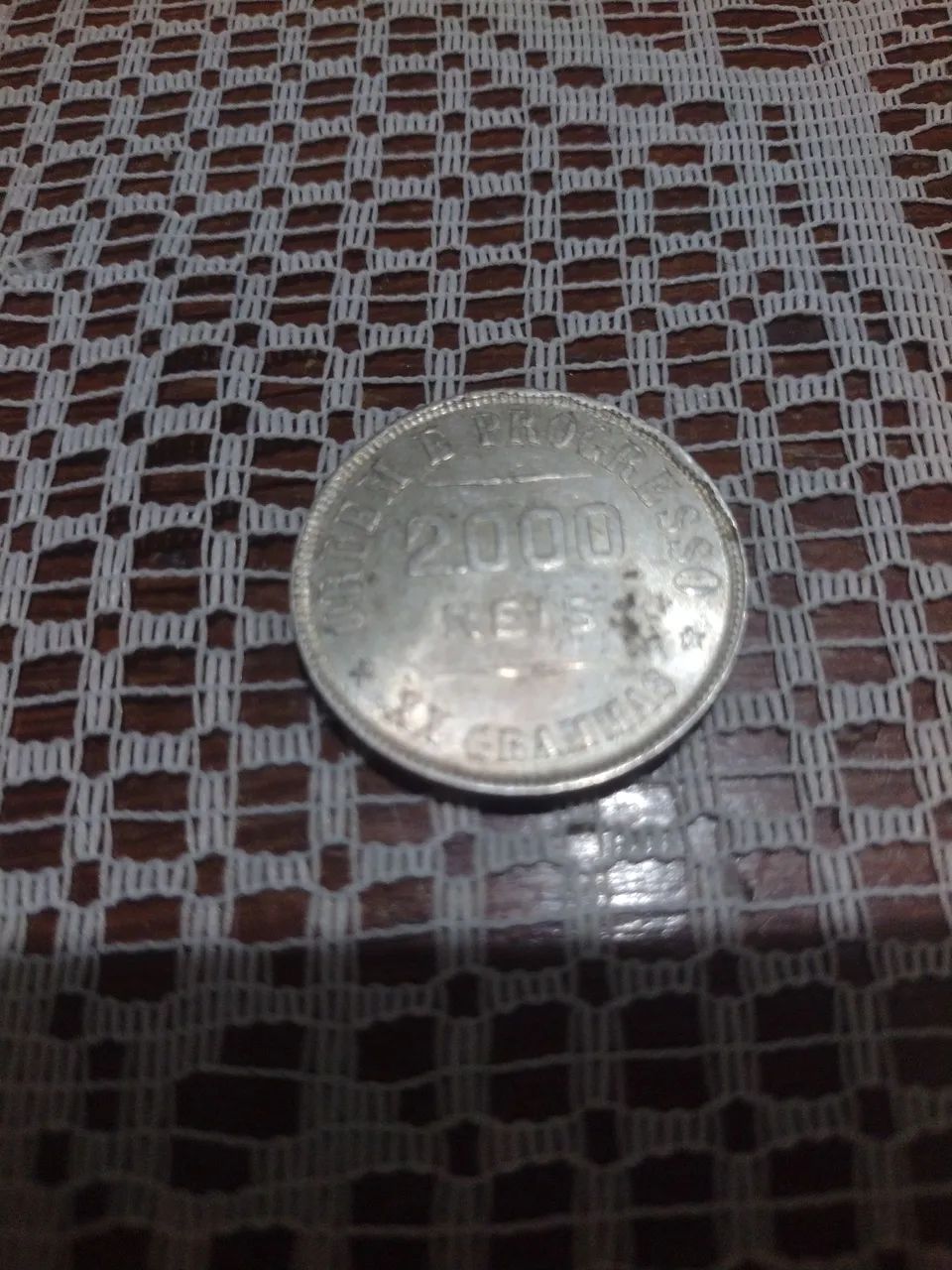2000 Réis Coin, 1906