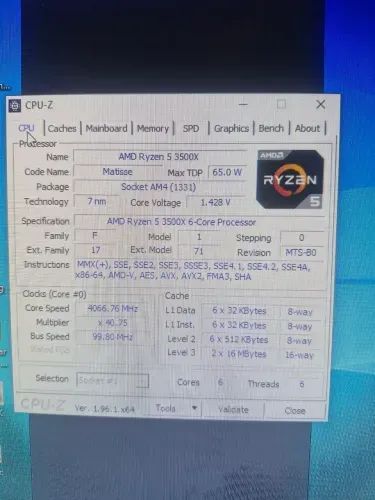 PC Gamer Ryzen 5 3500x RX 5600xt - Foto 2
