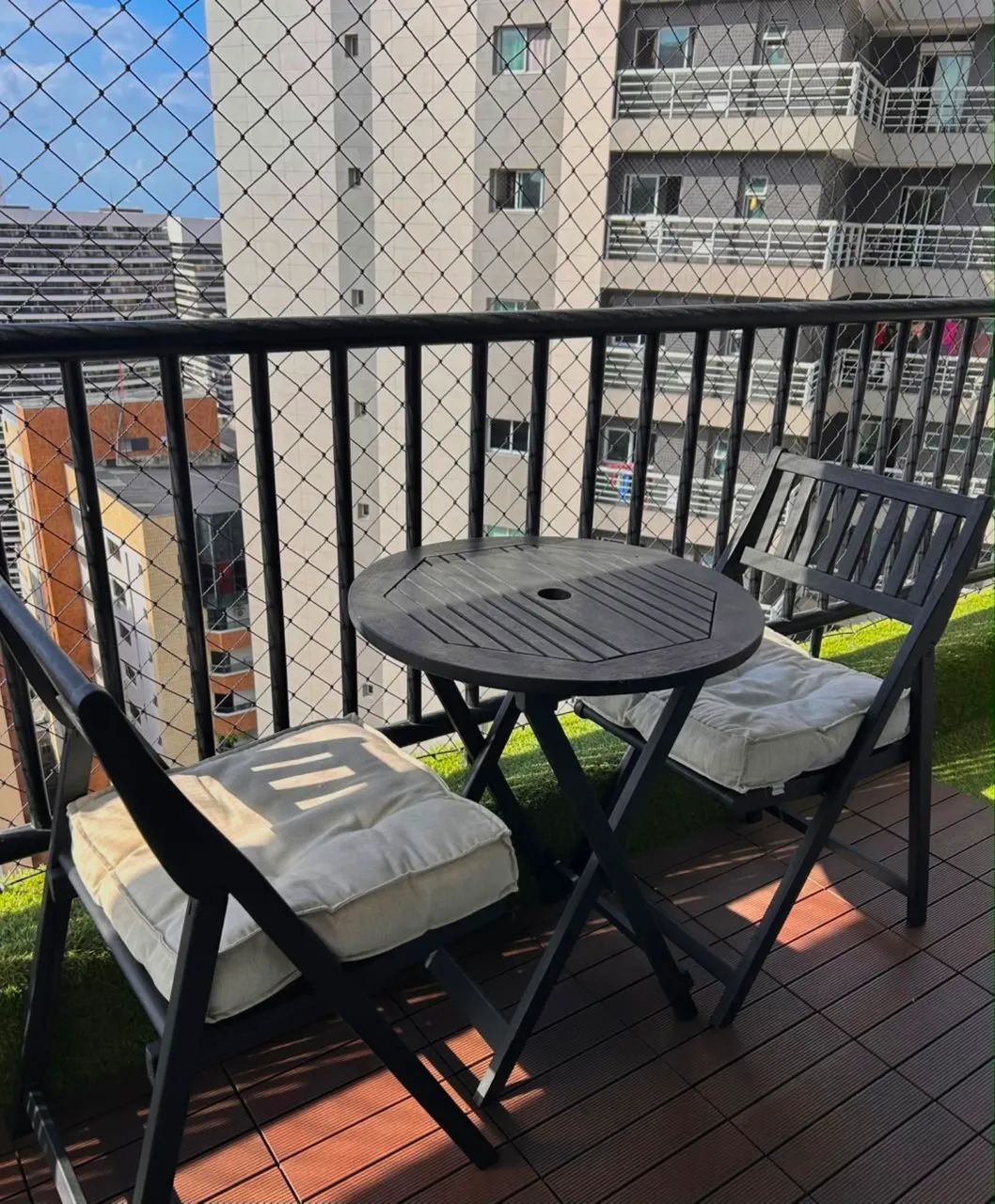 Conjunto de mesa de jardim