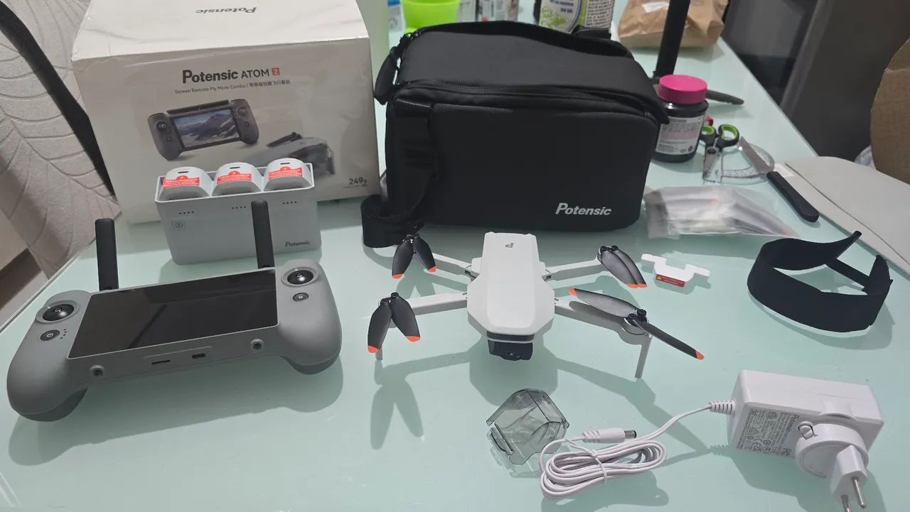 Drone Potensic Atom 2 combo fly more RC tela  - Foto 2