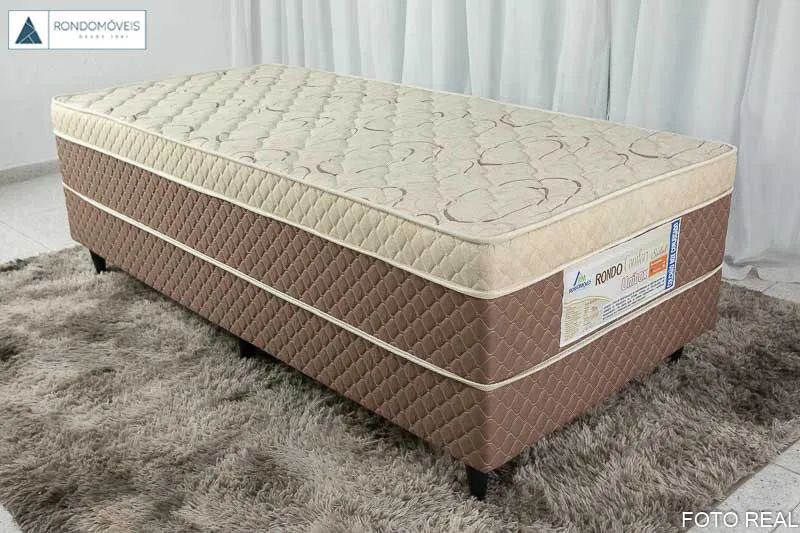 Cama Box Solteiro Rondoconfort Ortopédico D33 Selada - Rondomóveis - Foto 4