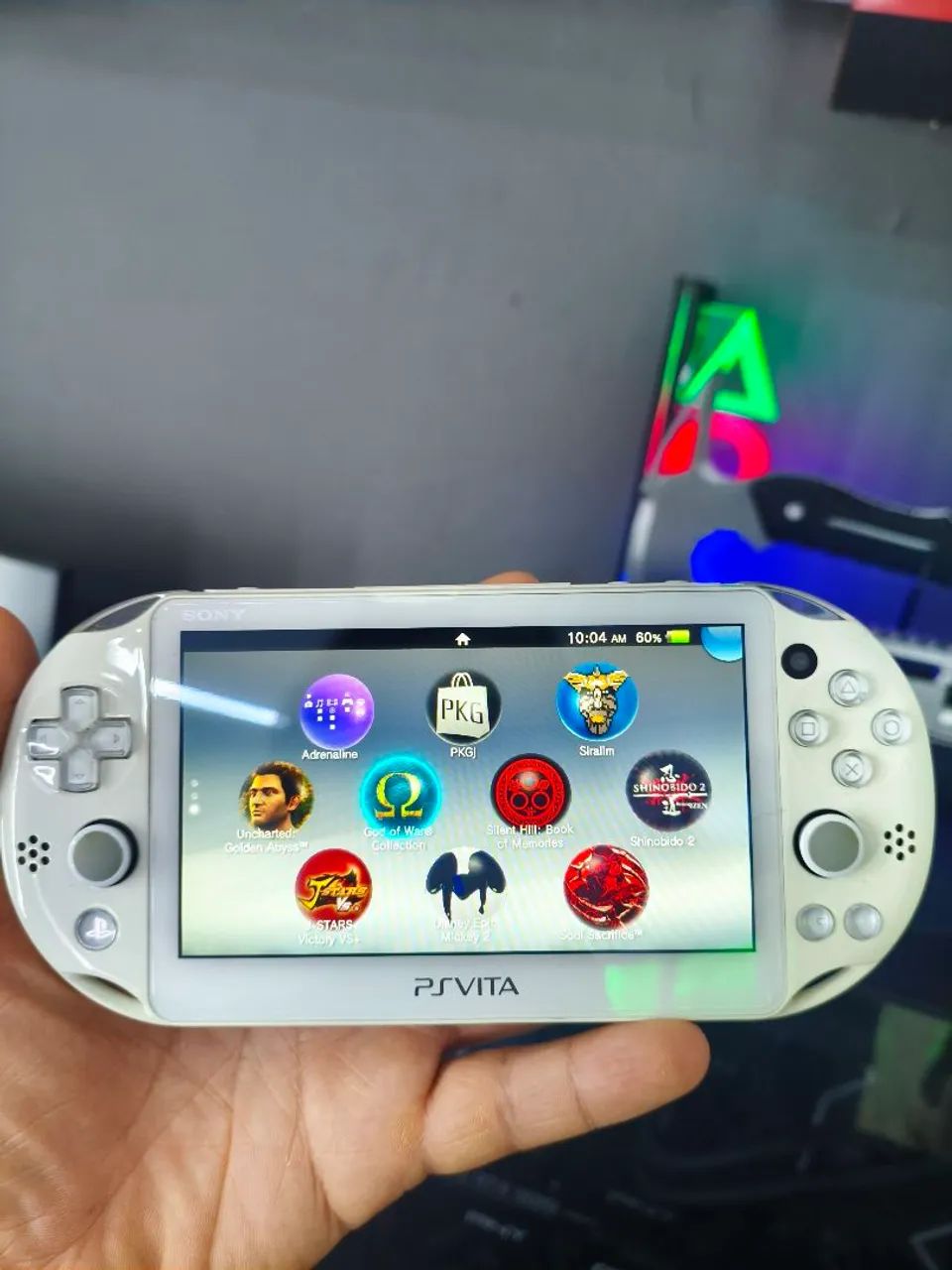 PS VITA Slim Branco - Foto 4