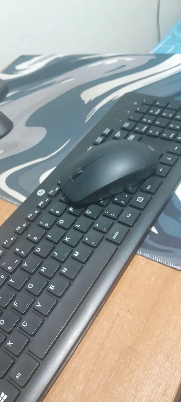 Teclado e mouse da HP sem fio - Foto 5
