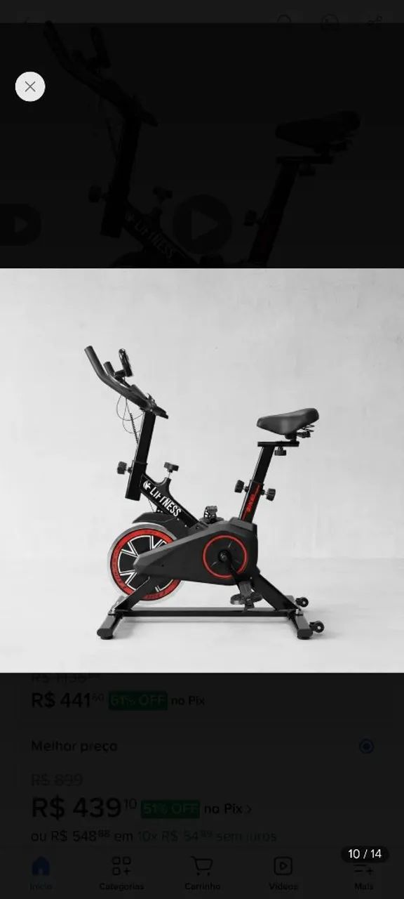 VENDO BICICLETA ERGOMÉTRICA 