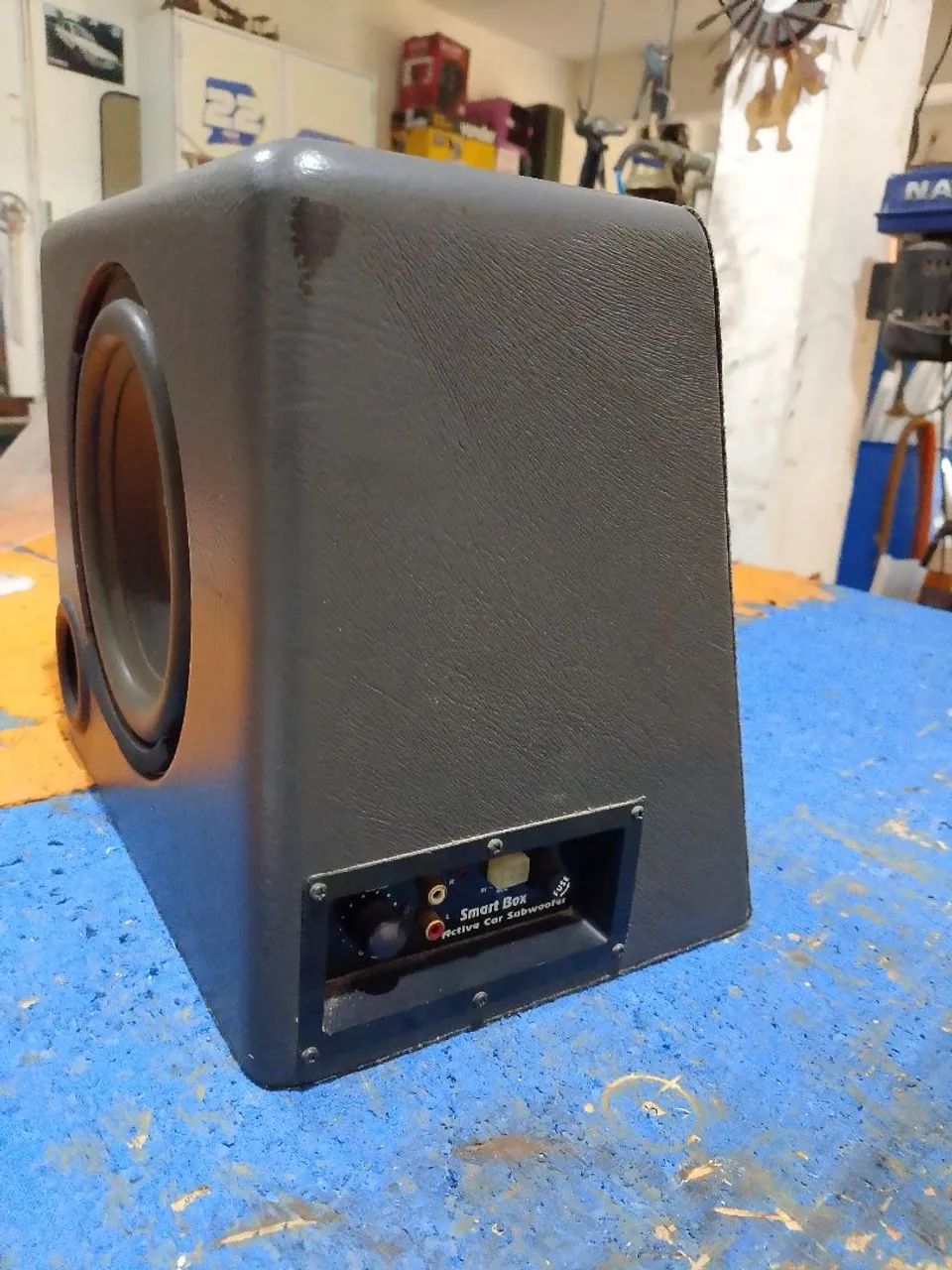 caixa subwoffer amplificador interno marca boog - Foto 2