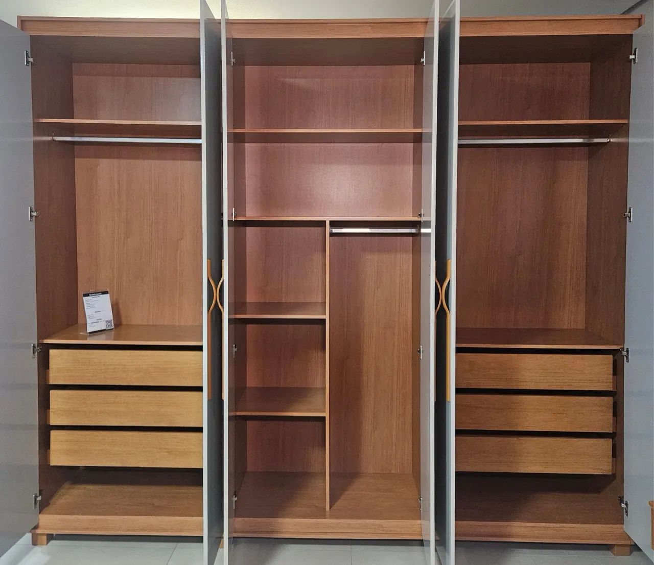 Guarda Roupa Casal 100% MDF - Promoção  - Foto 2