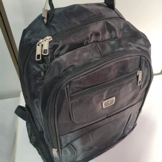 Mochila Ron Chang Preta - Foto 3