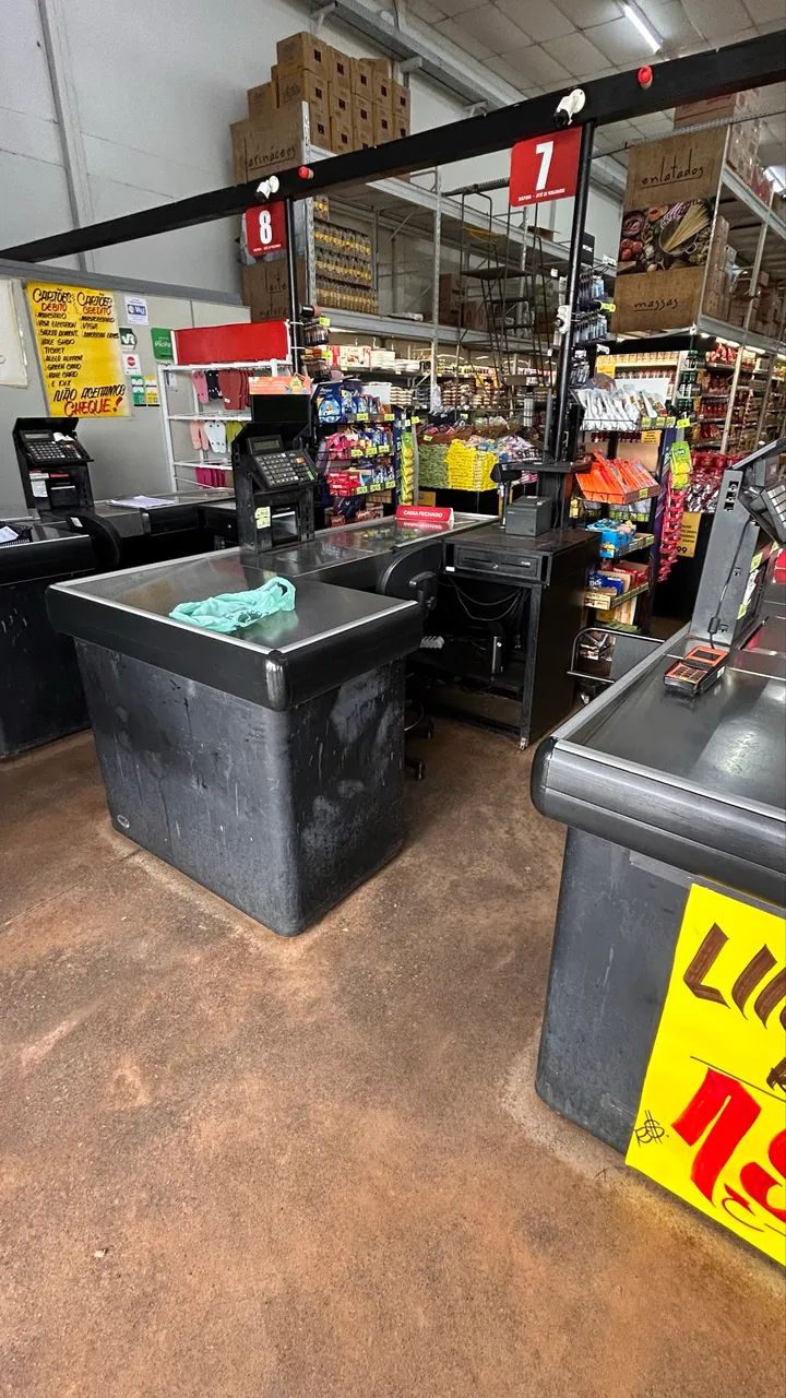 3 Caixa pdv para loja ou supermercado 