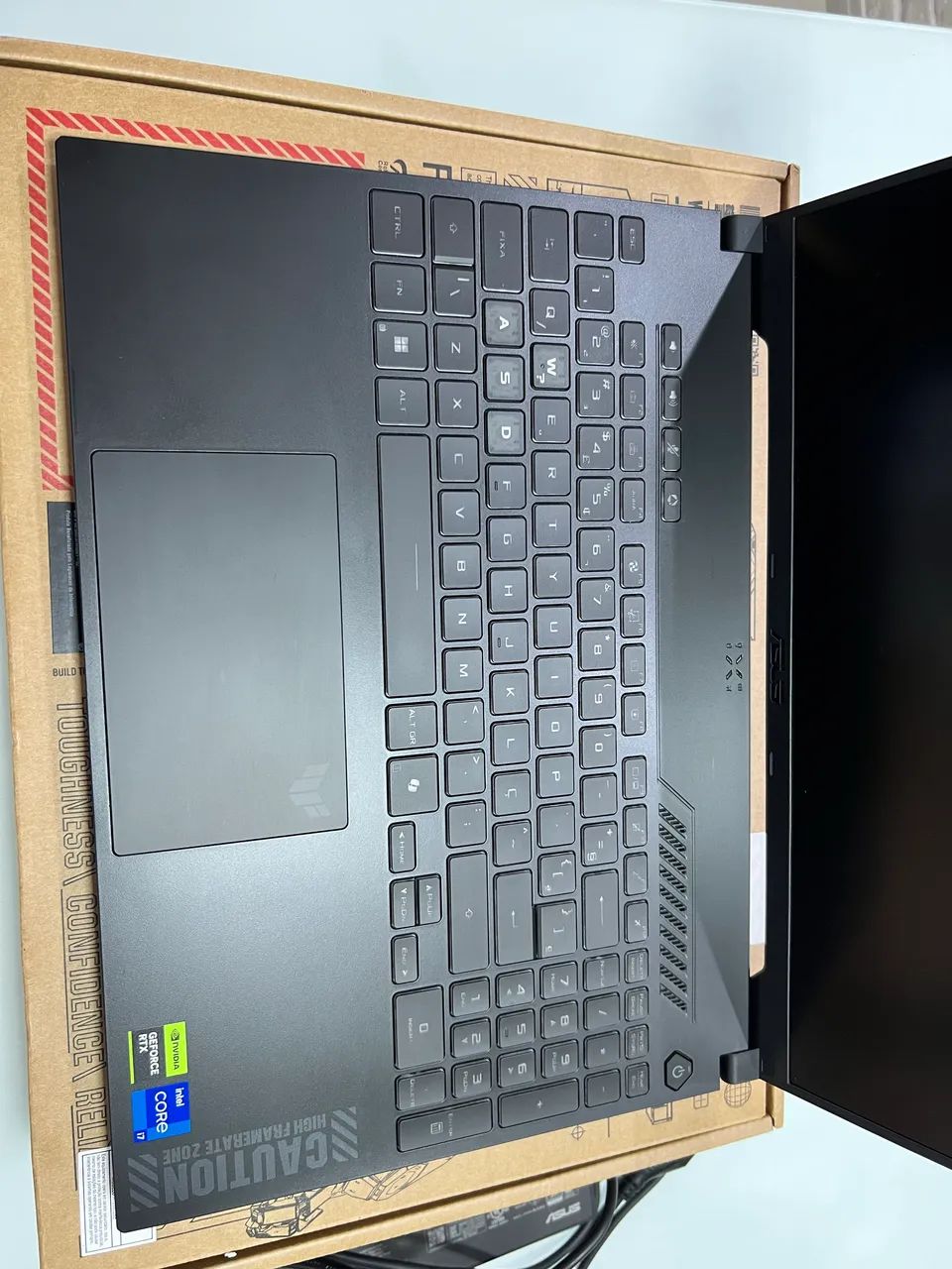 Notebook Asus TUF 16F - troco por MacBook  - Foto 5